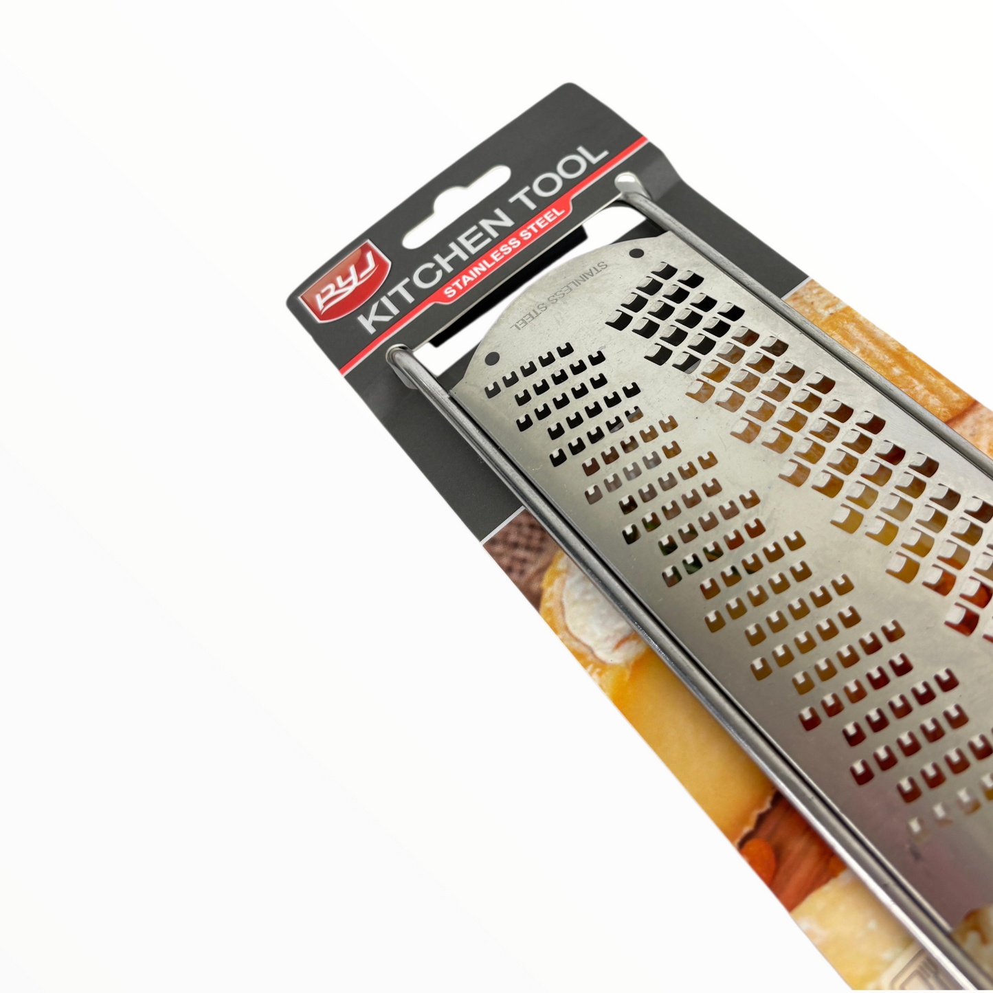 Stainless Steel Cheese Grater with Handle – Kitchen Grating Tool