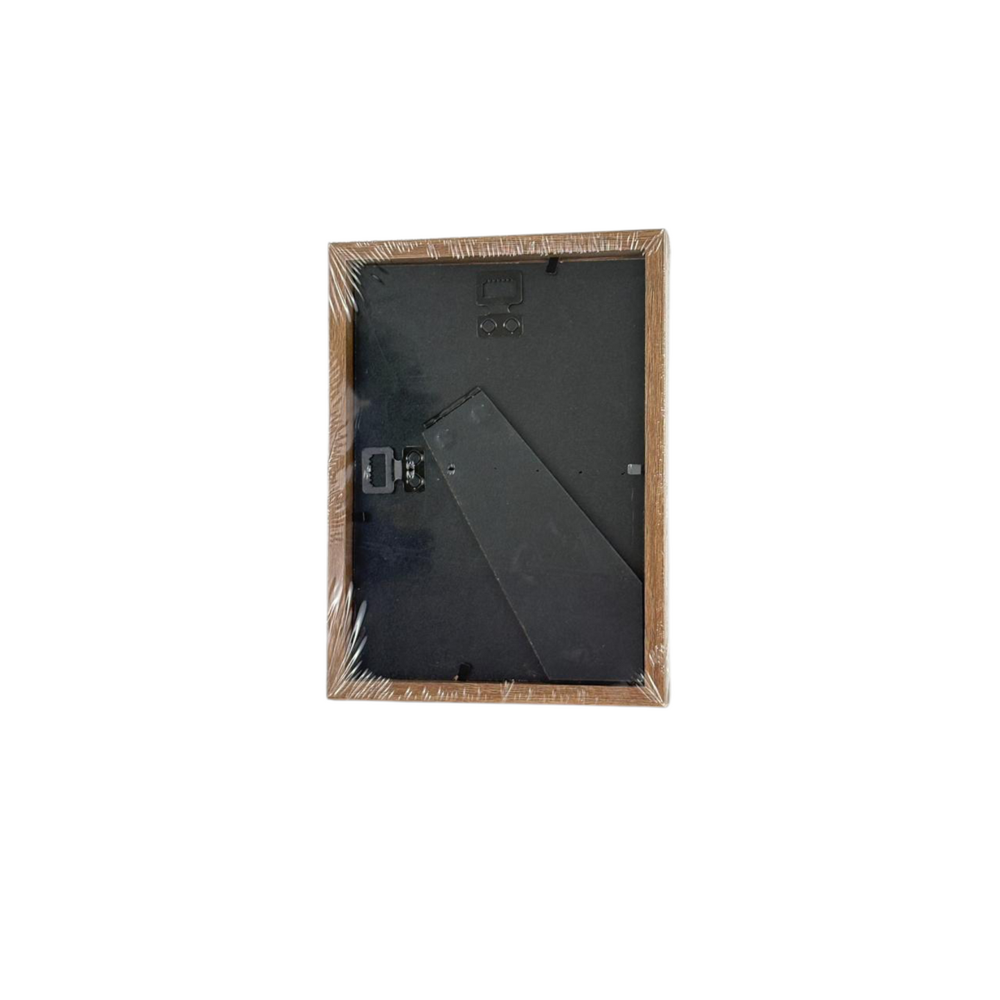 Inspirational Wooden Photo Frame with Quote Prints – Rustic Home Décor Frame 4x6"