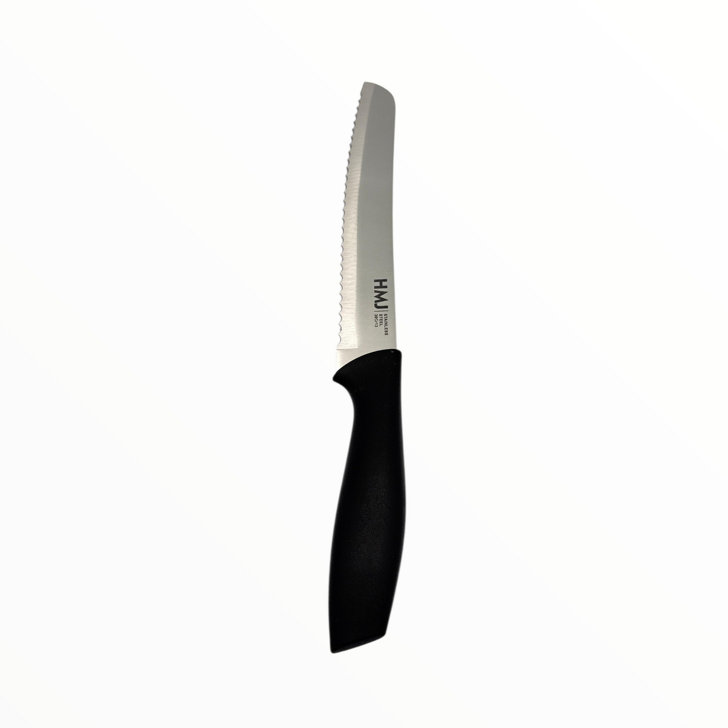 Stainless Steel Bread Knife with Serrated Edge – Kitchen Cutting Knife