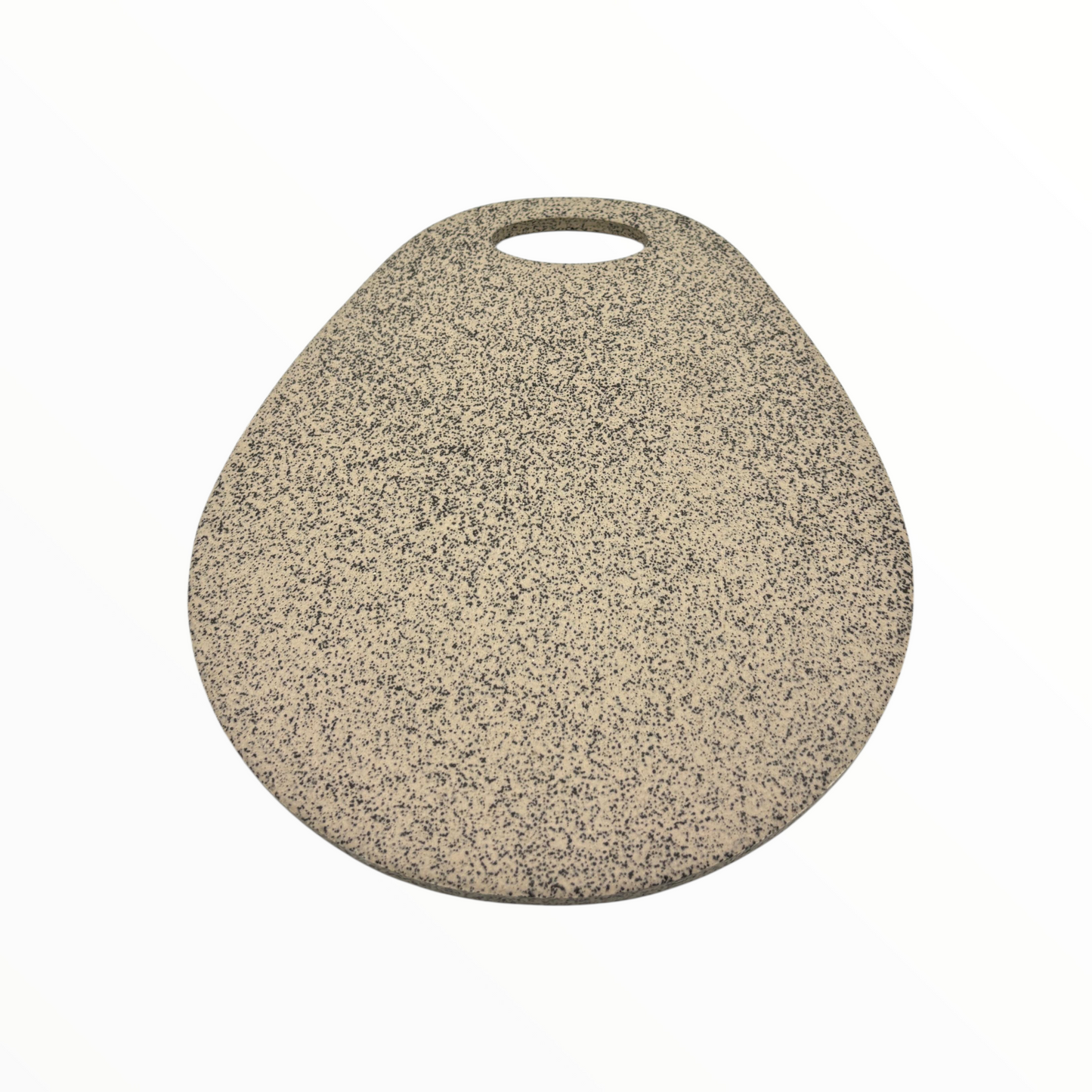 Beige Speckled Cutting Board with Handle – Stone-Effect Kitchen Board