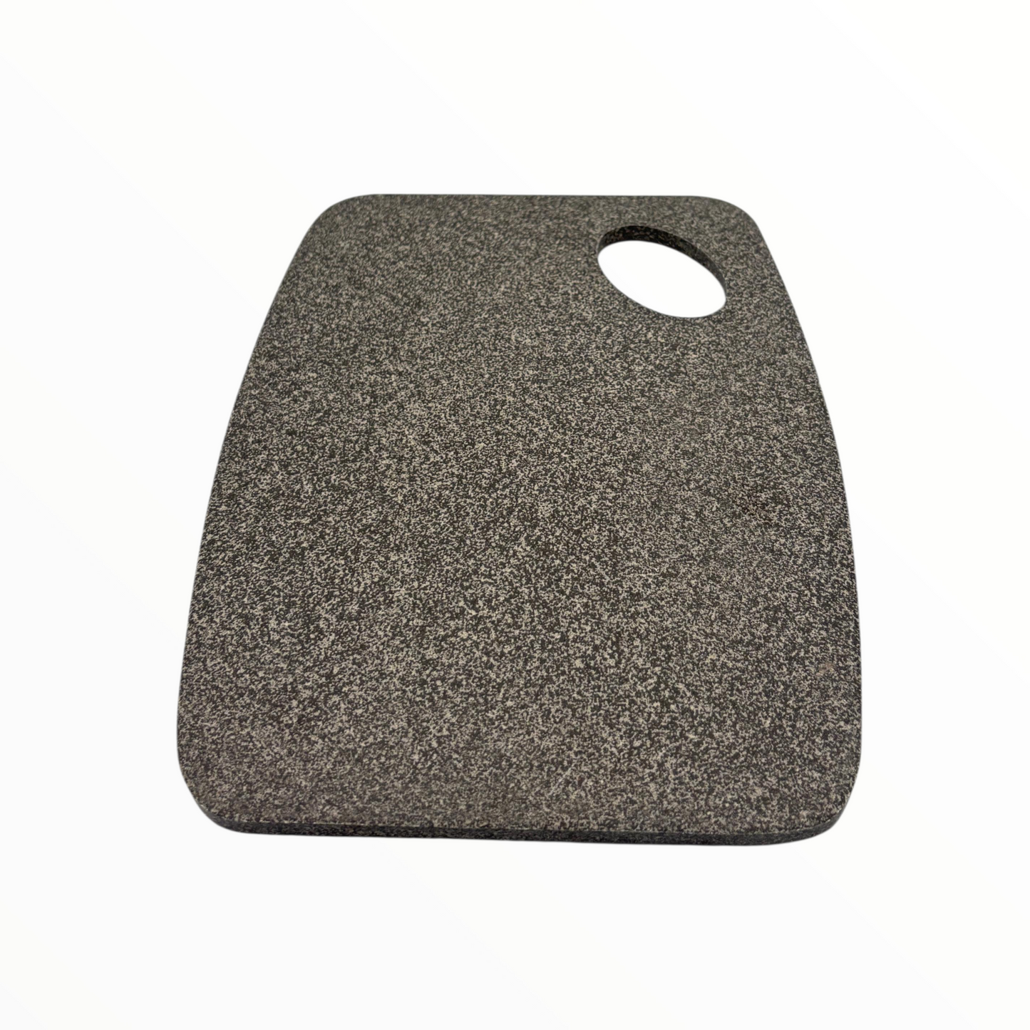 Gray stone-Effect Cutting Board with Handle – Modern Kitchen Serving Board