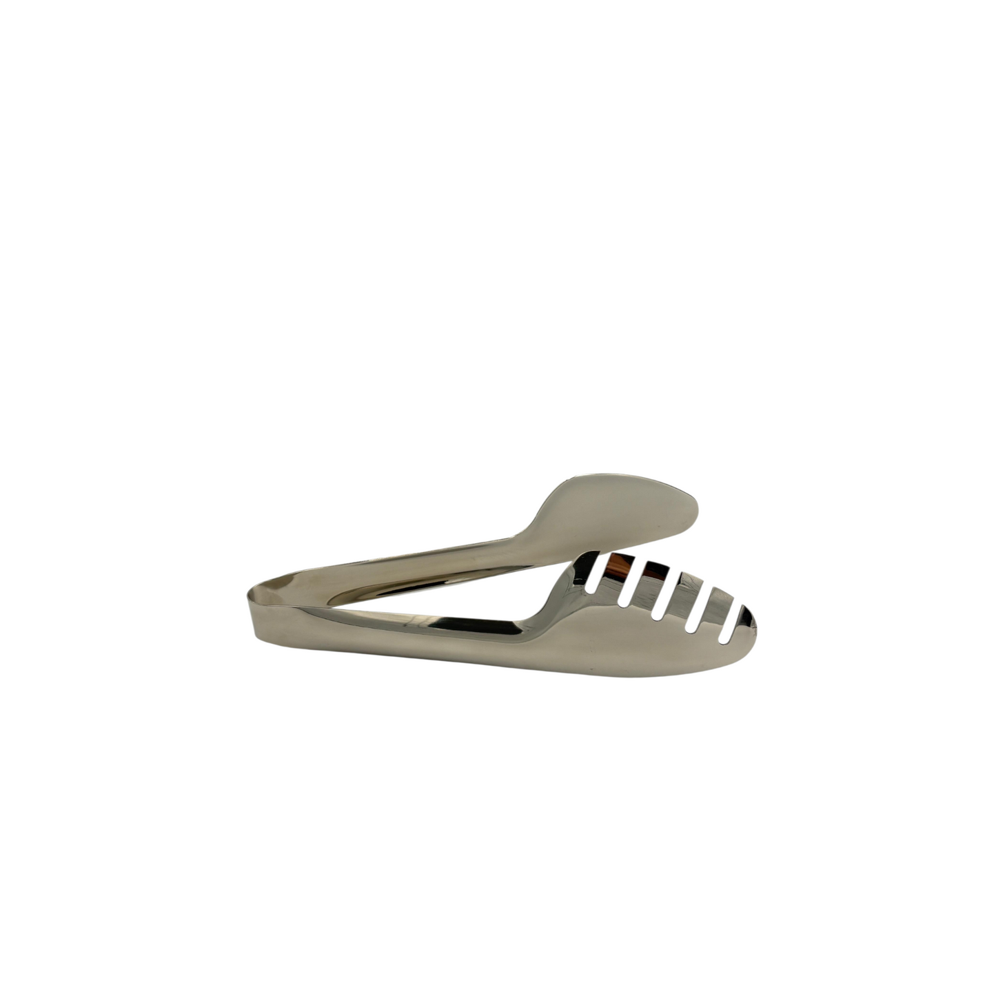 Serrated Stainless Steel Salad Tongs – Buffet & Serving Tool