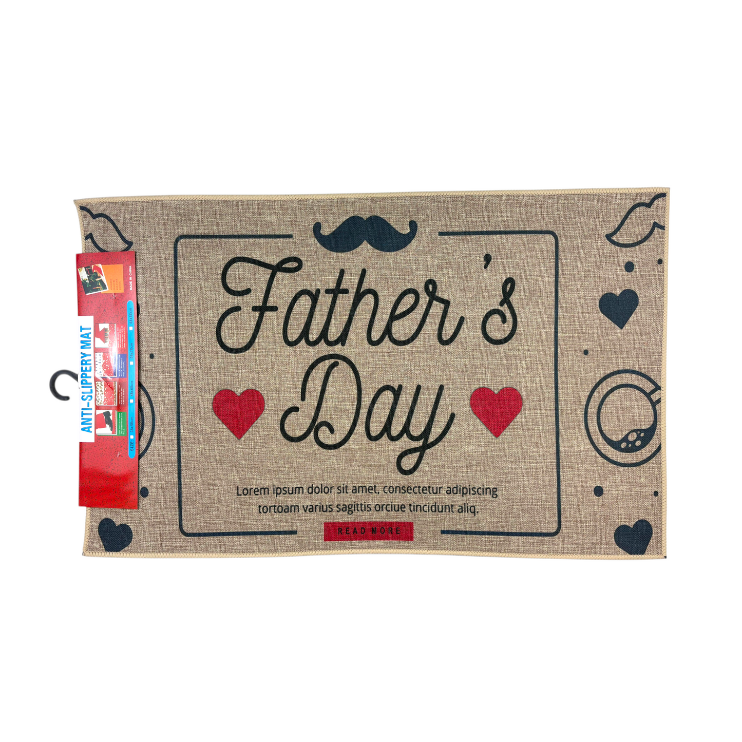 Father’s Day Anti-Slip Mat – Decorative Gift Mat for Home