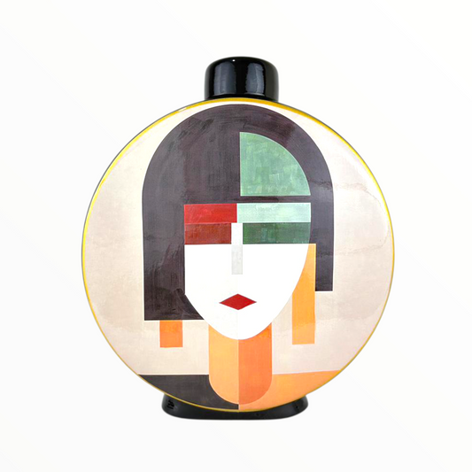 Abstract Face Art Vase – Modern Artistic Home Décor