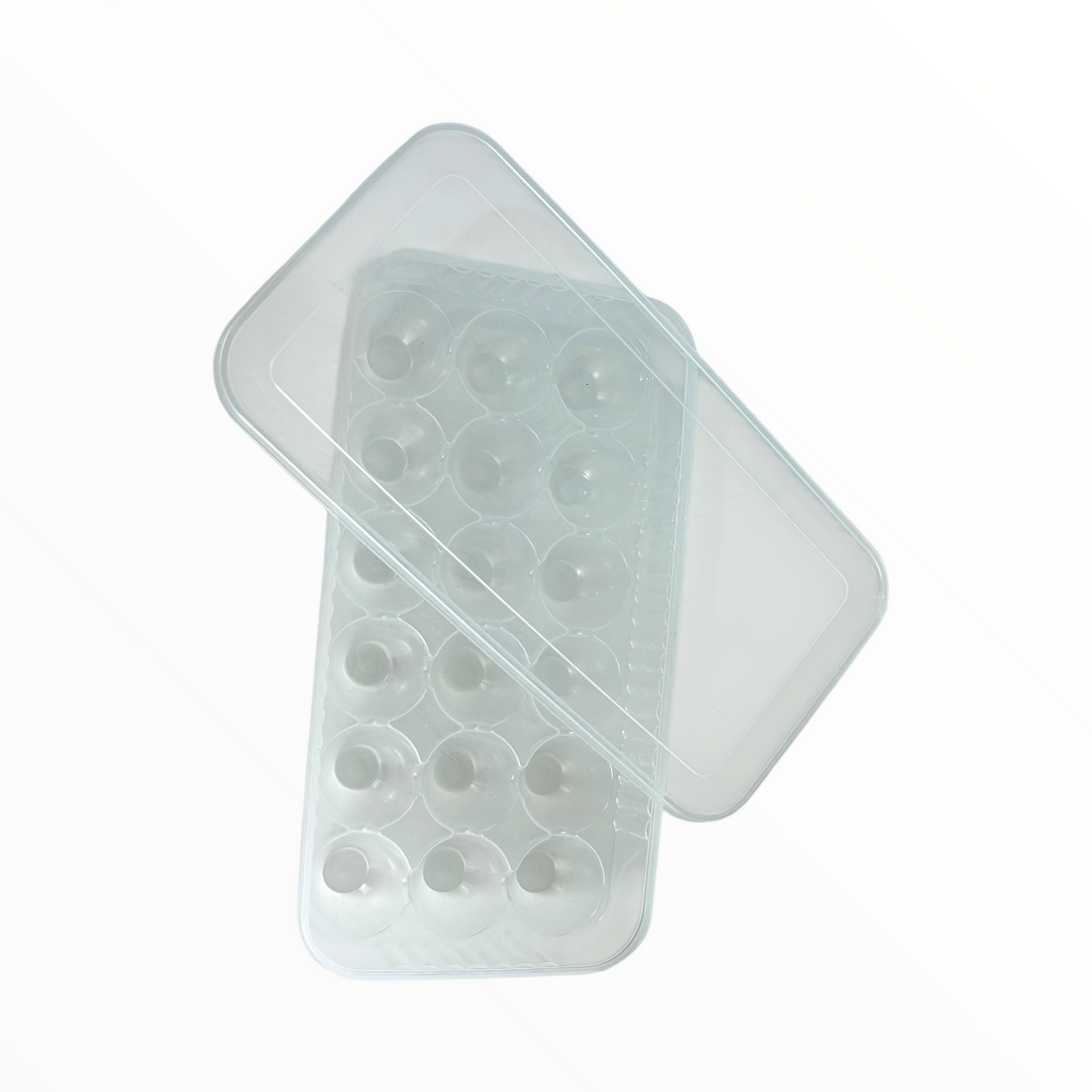 Egg Storage Box – Lock Fresh Plastic Egg Organizer for Refrigerator
