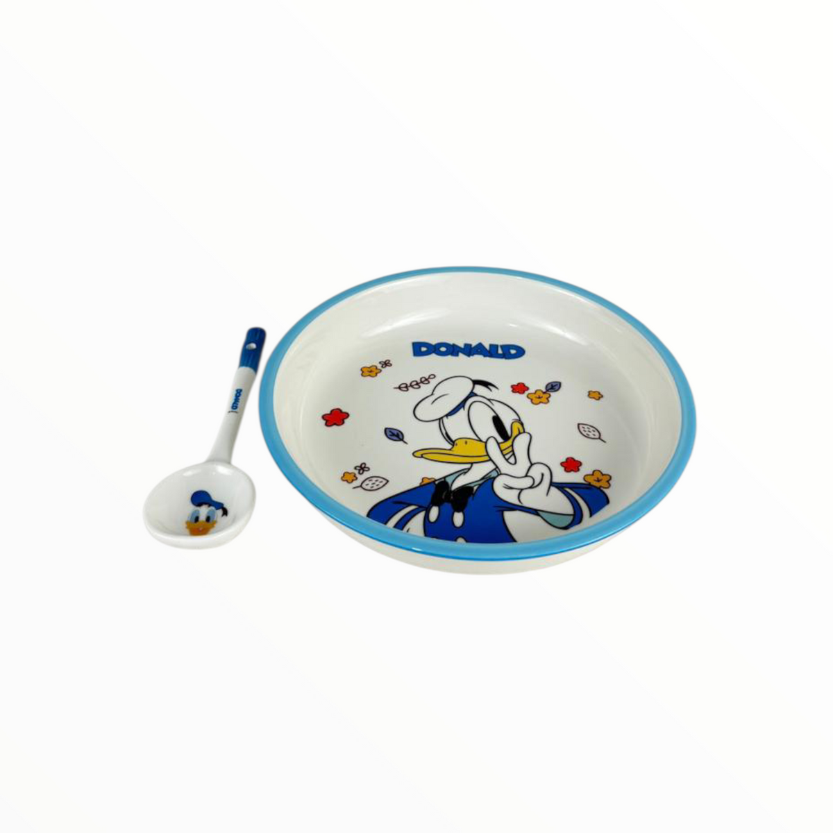 Daisy Kids Bowl & Spoon Set – Cartoon Feeding Bowl for Children