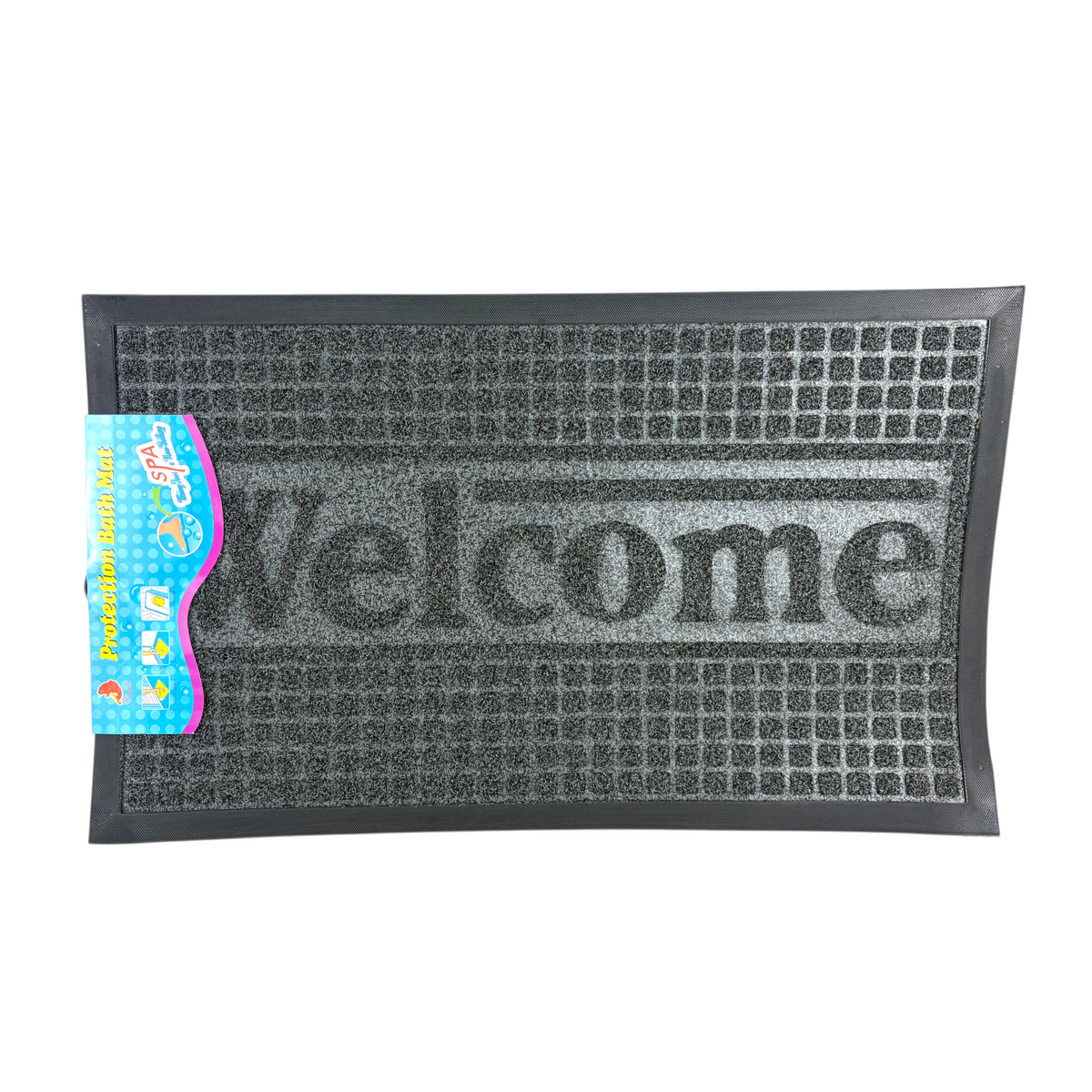 Welcome Entrance Doormat – Heavy-Duty Anti-Slip Room Mat for Home & Office | Dirt-Trapping Outdoor/Indoor Mat