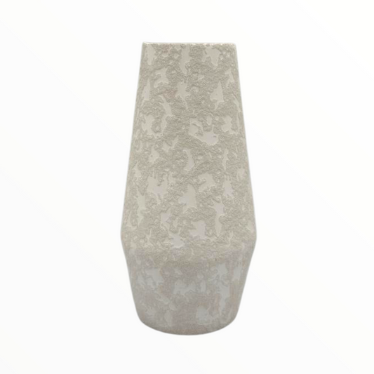 Modern Textured Ceramic Vase – Minimal Home Décor Accent