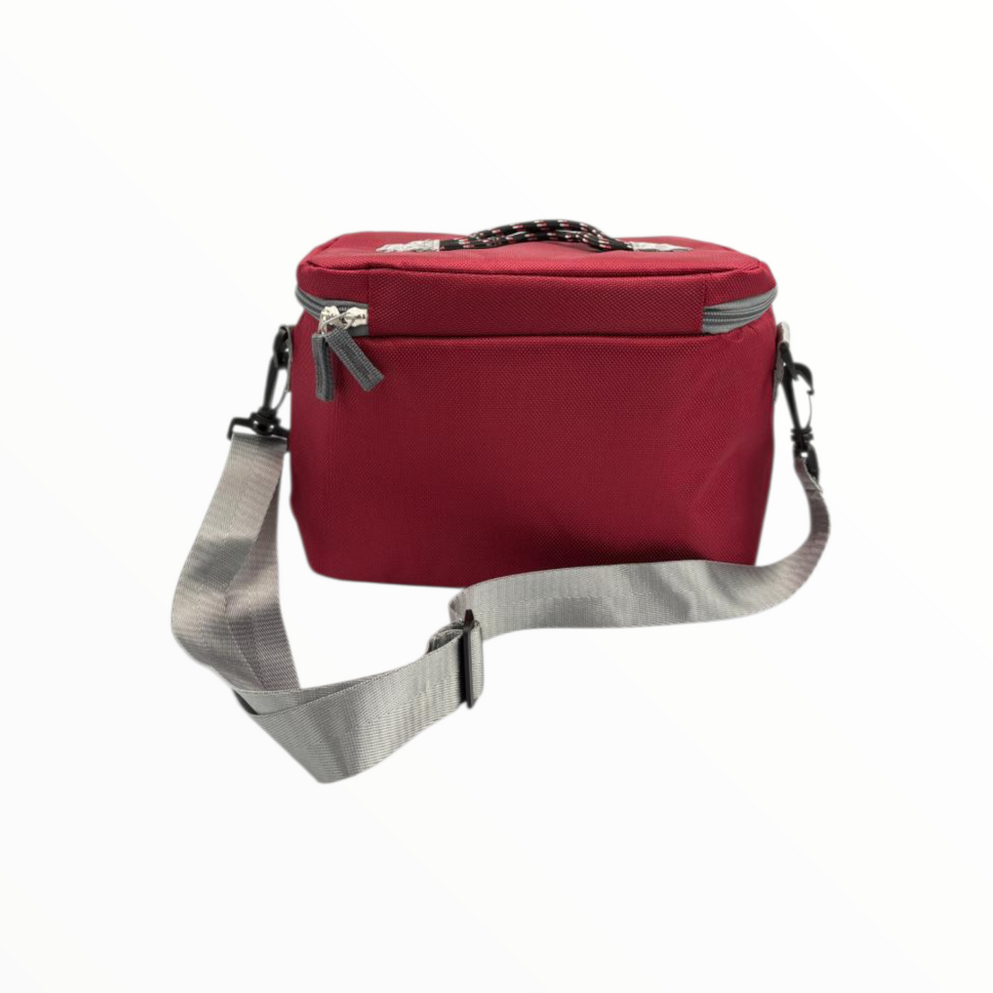 Red Insulated Lunch Bag – Compact Thermal Food Carrier