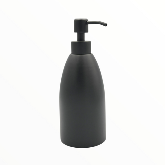 Black Stainless Steel Soap Dispenser – Modern Bathroom & Kitchen Pump