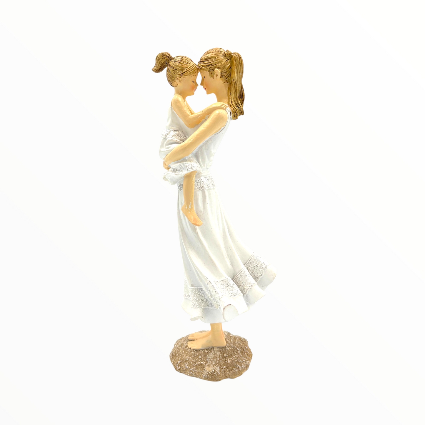Mother Holding Child Figurine – Emotional Family Home Décor