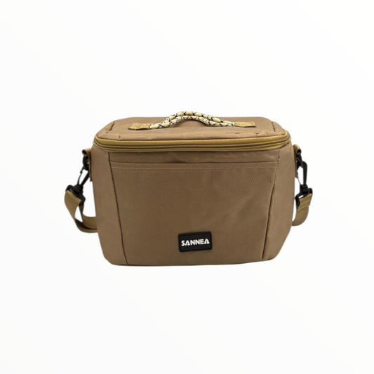 Beige Insulated Lunch Bag – Thermal Office & Travel Cooler