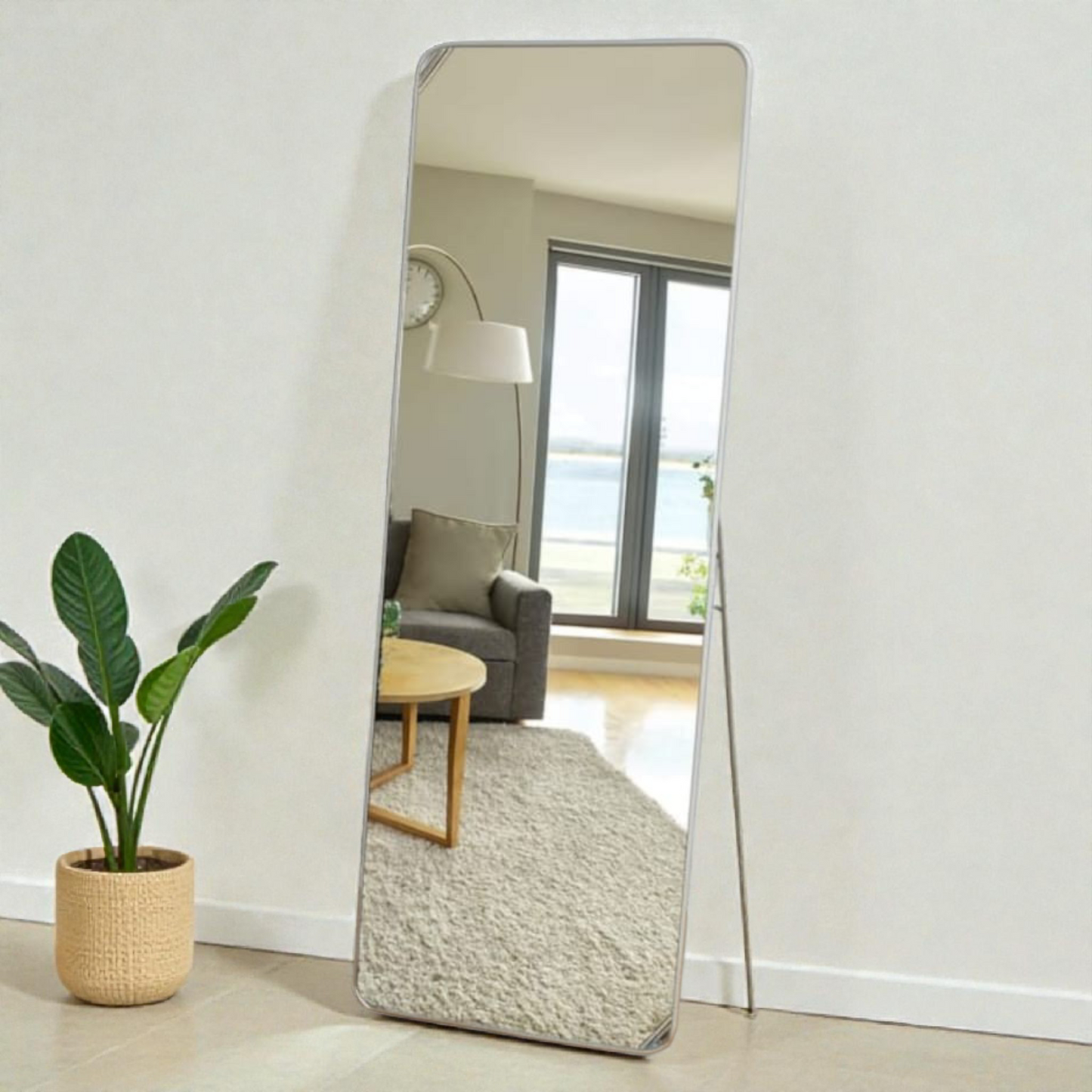 Full-Length Standing Mirror – Modern Floor Mirror for Bedroom & Living Room size 65x170cm