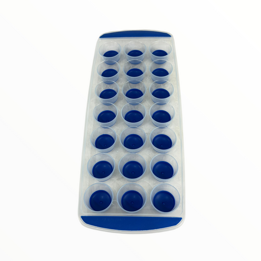 Flexible Ice Cube Tray with Easy-Release Design – Multi-Compartment Freezer Mold