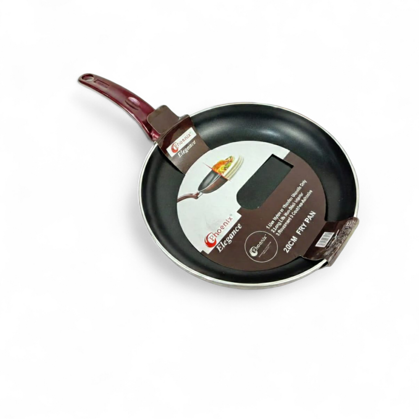 20cm Non-Stick Frying Pan with Heat-Resistant Handle – Phoenix Elegance Series