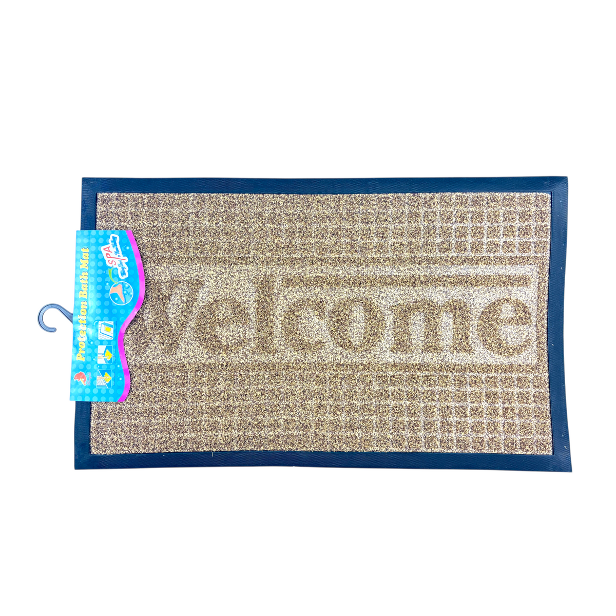 Welcome Entrance Doormat – Heavy-Duty Anti-Slip Room Mat for Home & Office | Dirt-Trapping Outdoor/Indoor Mat