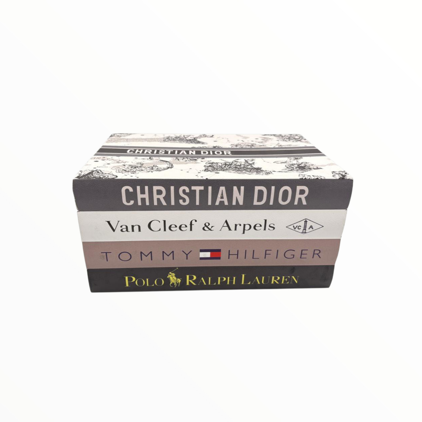 Modern Decorative Faux Books – Neutral Tone Coffee Table Book Decor