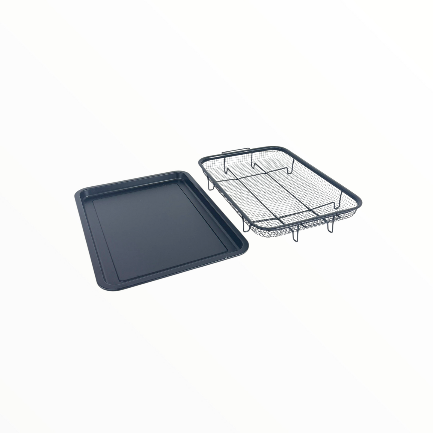 Non-Stick Baking Tray with Cooling Rack Set – Oven & Air Fryer Compatible