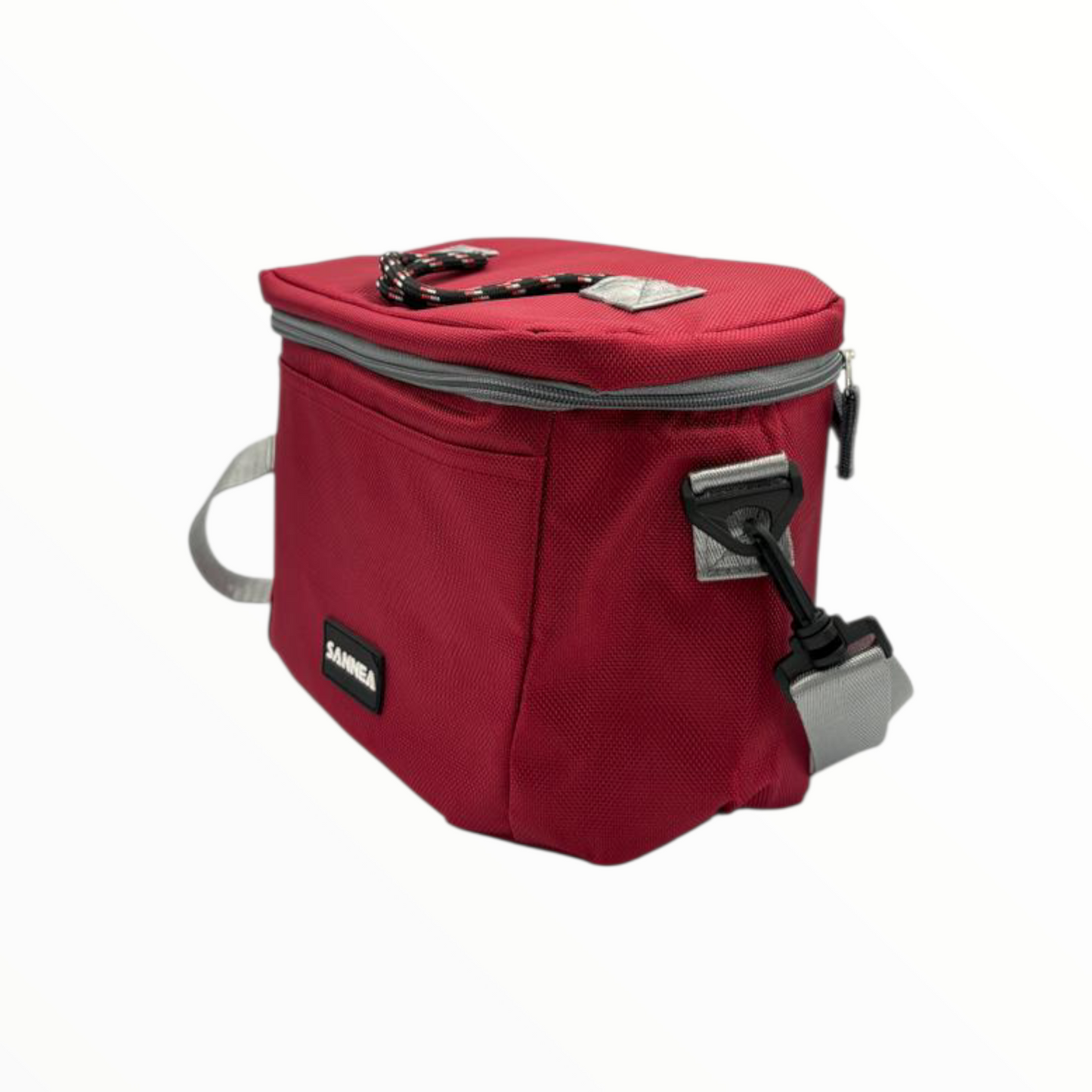 Red Insulated Lunch Bag – Compact Thermal Food Carrier
