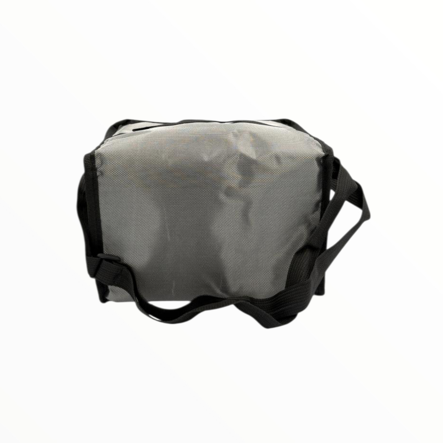 Insulated Lunch Cooler Bag Grey & Black – Multi Pocket Design