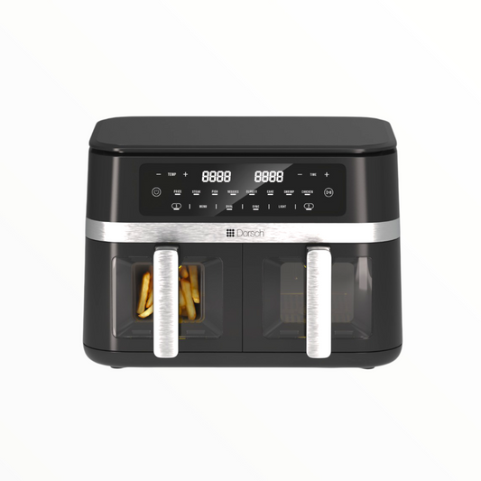 Dorsch Dual Basket Digital Air Fryer – Oil-Free Cooking with Touch Control