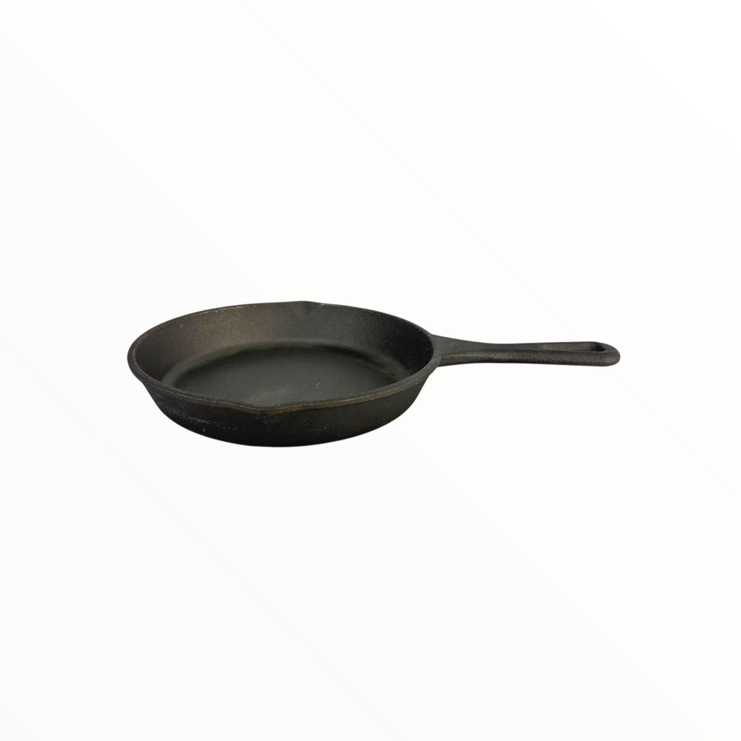 Cast Iron Skillet Pan with Wooden Serving Board – Pre-Seasoned Heavy Duty Frying Pan