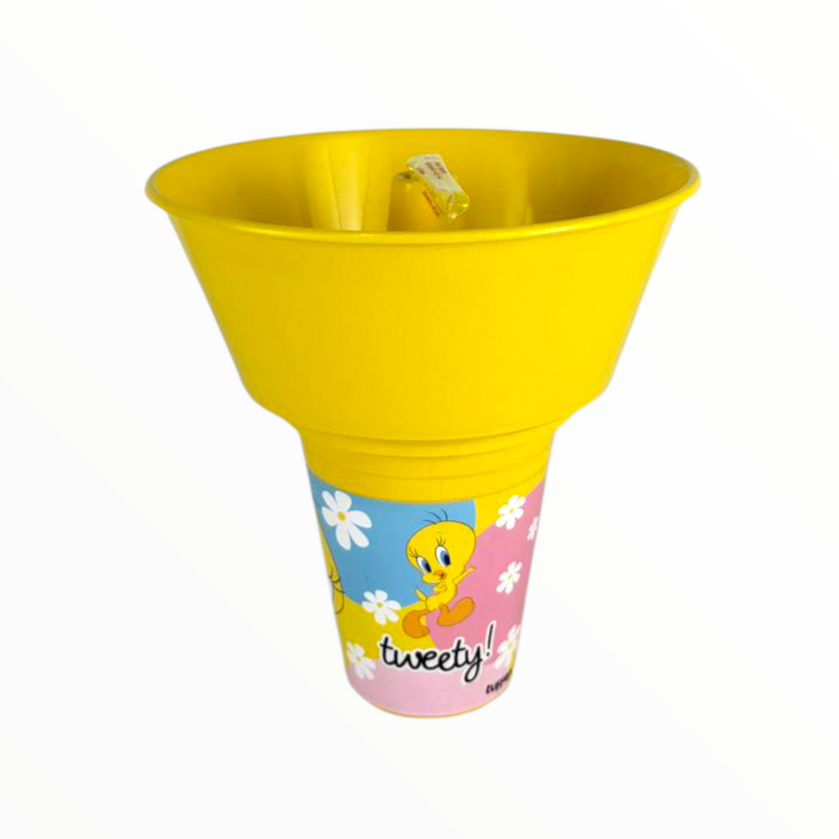 Tweety Kids Plastic Snack & Popcorn Bowl – Fun Cartoon Design Serving Cup