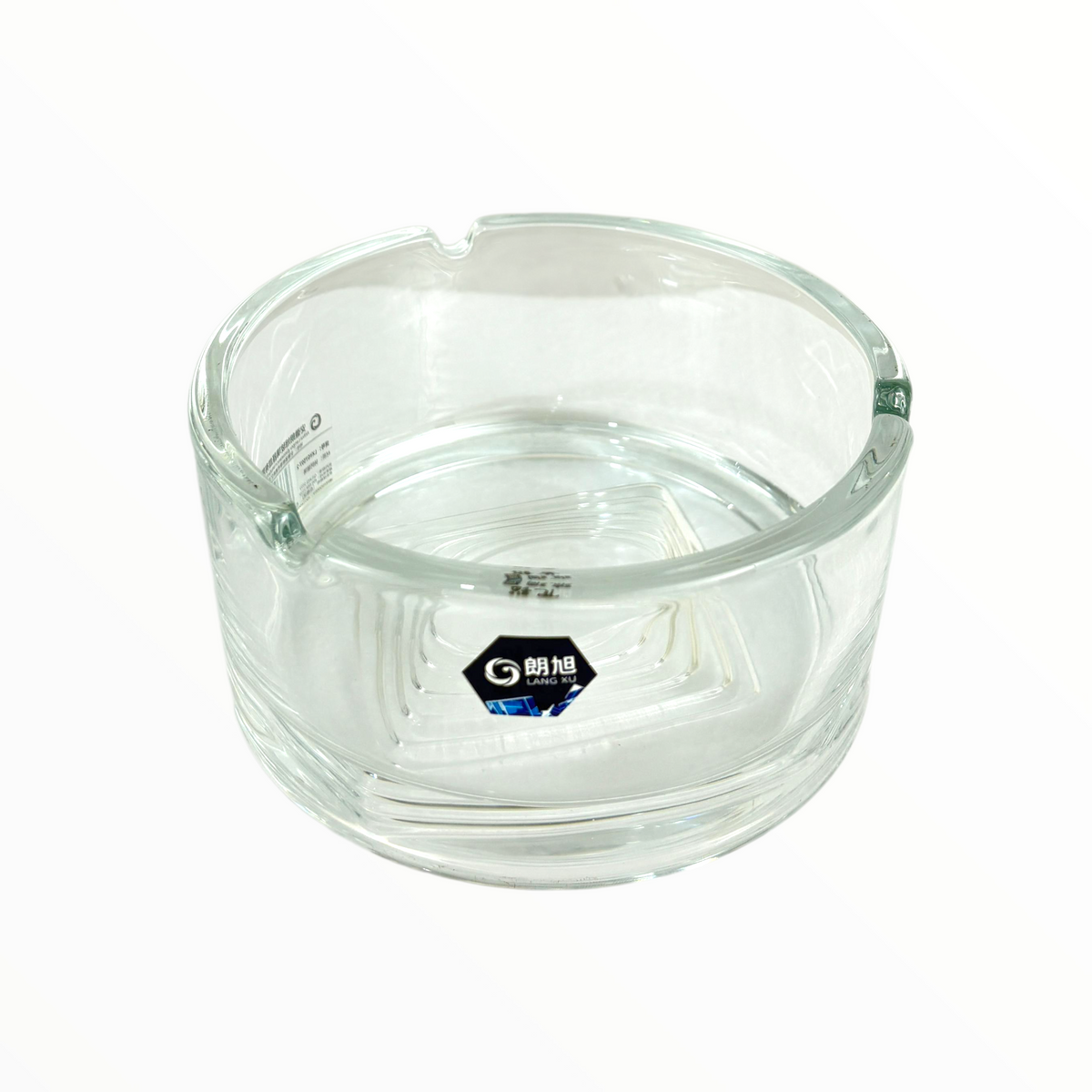 Clear Glass Ashtray – Heat-Resistant Modern Ashtray for Home & Office capacity 500ml
