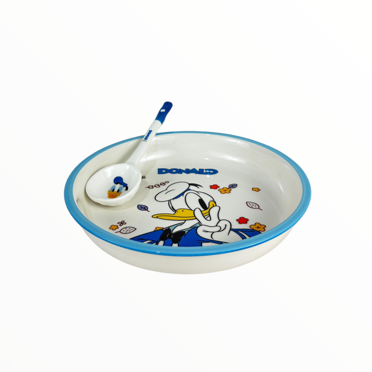 Daisy Kids Bowl & Spoon Set – Cartoon Feeding Bowl for Children