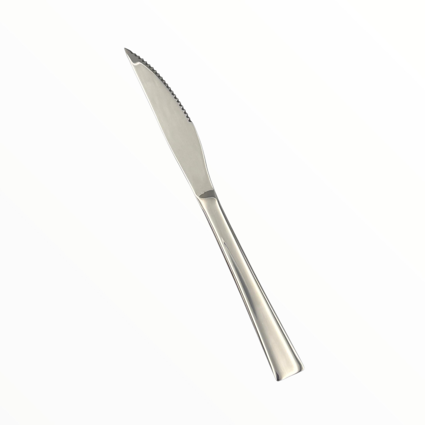 Stainless Steel Dinner Knife Set – 6-Piece Modern Table Knives