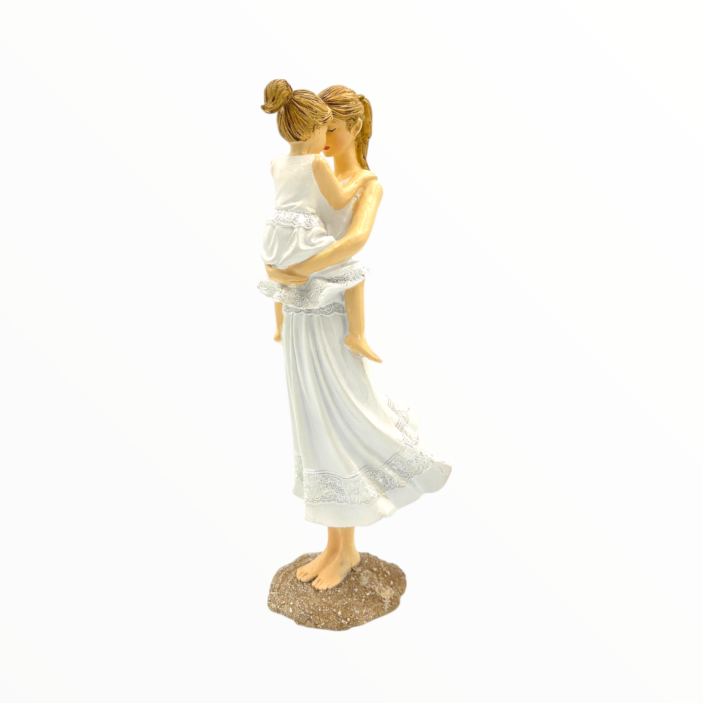 Mother Holding Child Figurine – Emotional Family Home Décor
