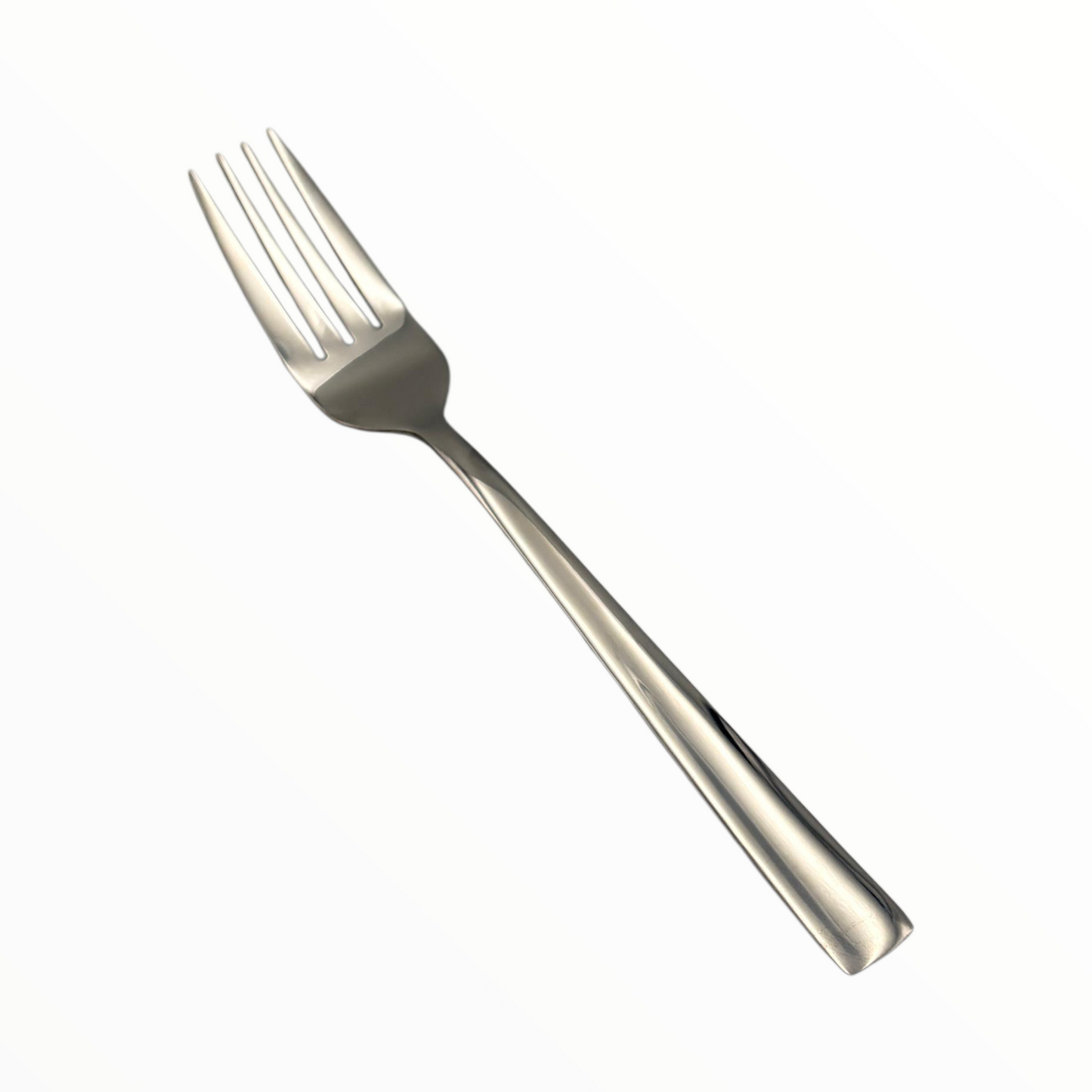 Stainless Steel Dinner Fork Set – 6-Piece Modern Cutlery
