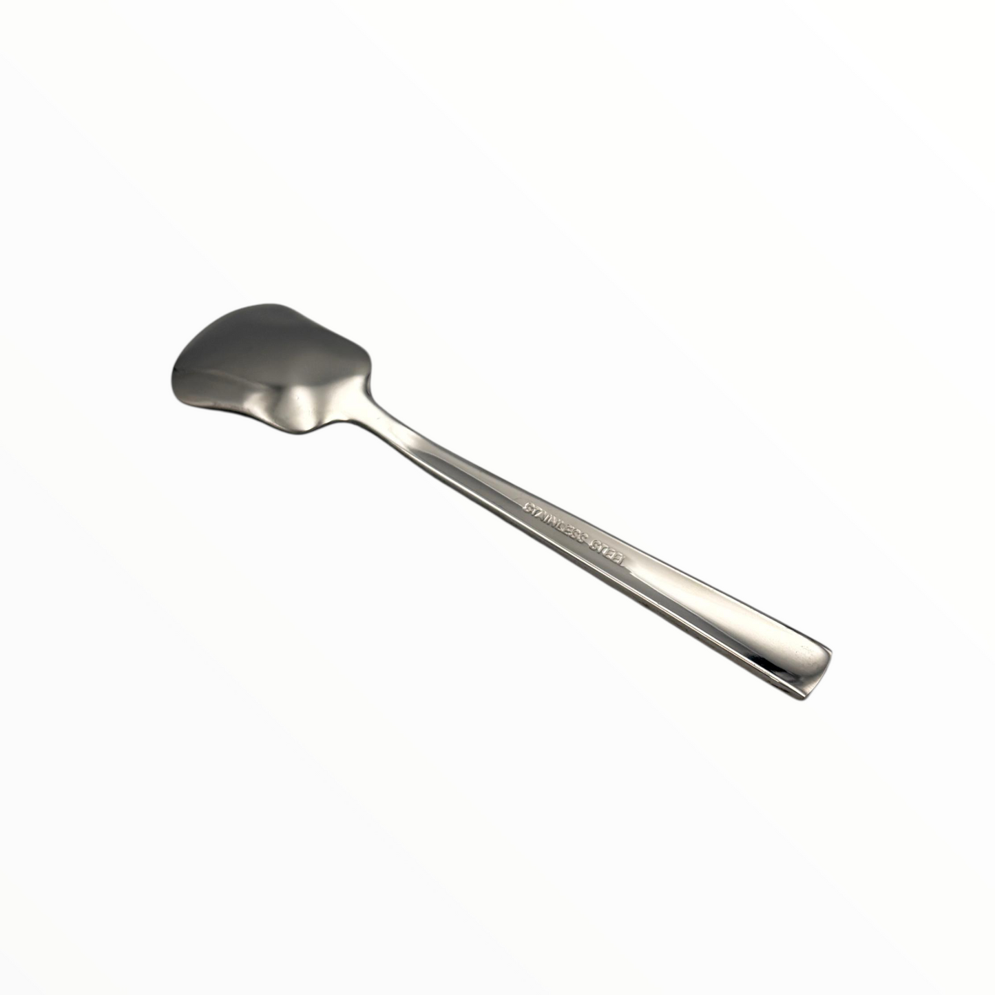 Stainless Steel Dessert & Coffee Spoon Set – 6-Piece Modern Cutlery