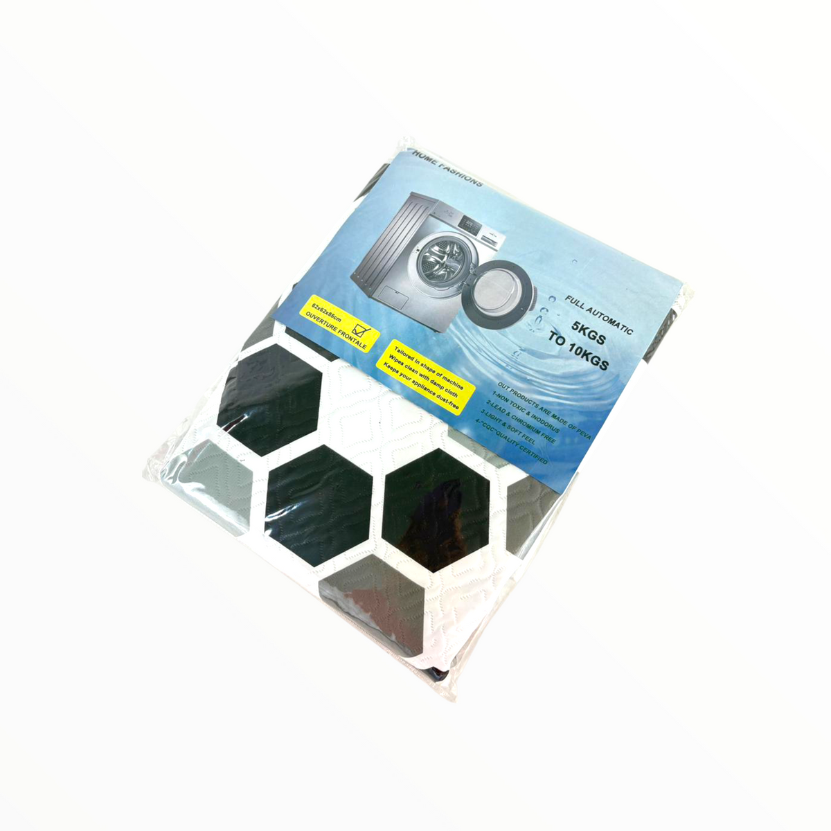 Waterproof Washing Machine Cover – Front Load Dust Protector (Fits 5kg to 10kg Machines