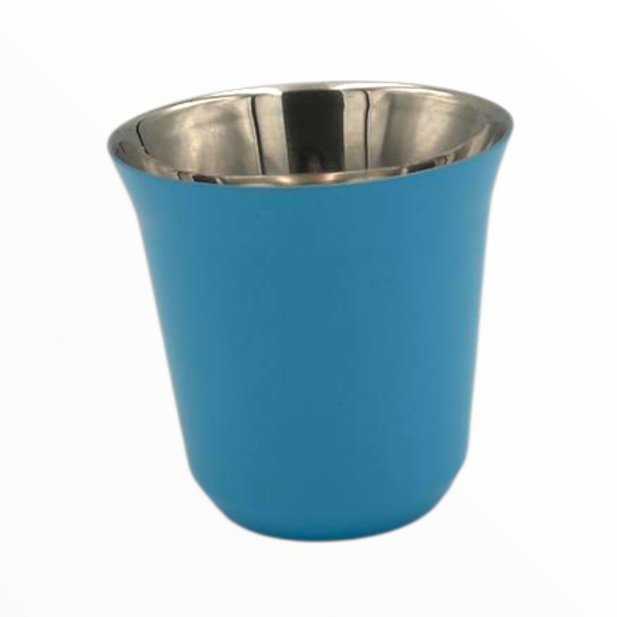 Blue Stainless Steel Cup – Modern Minimal Drinkware