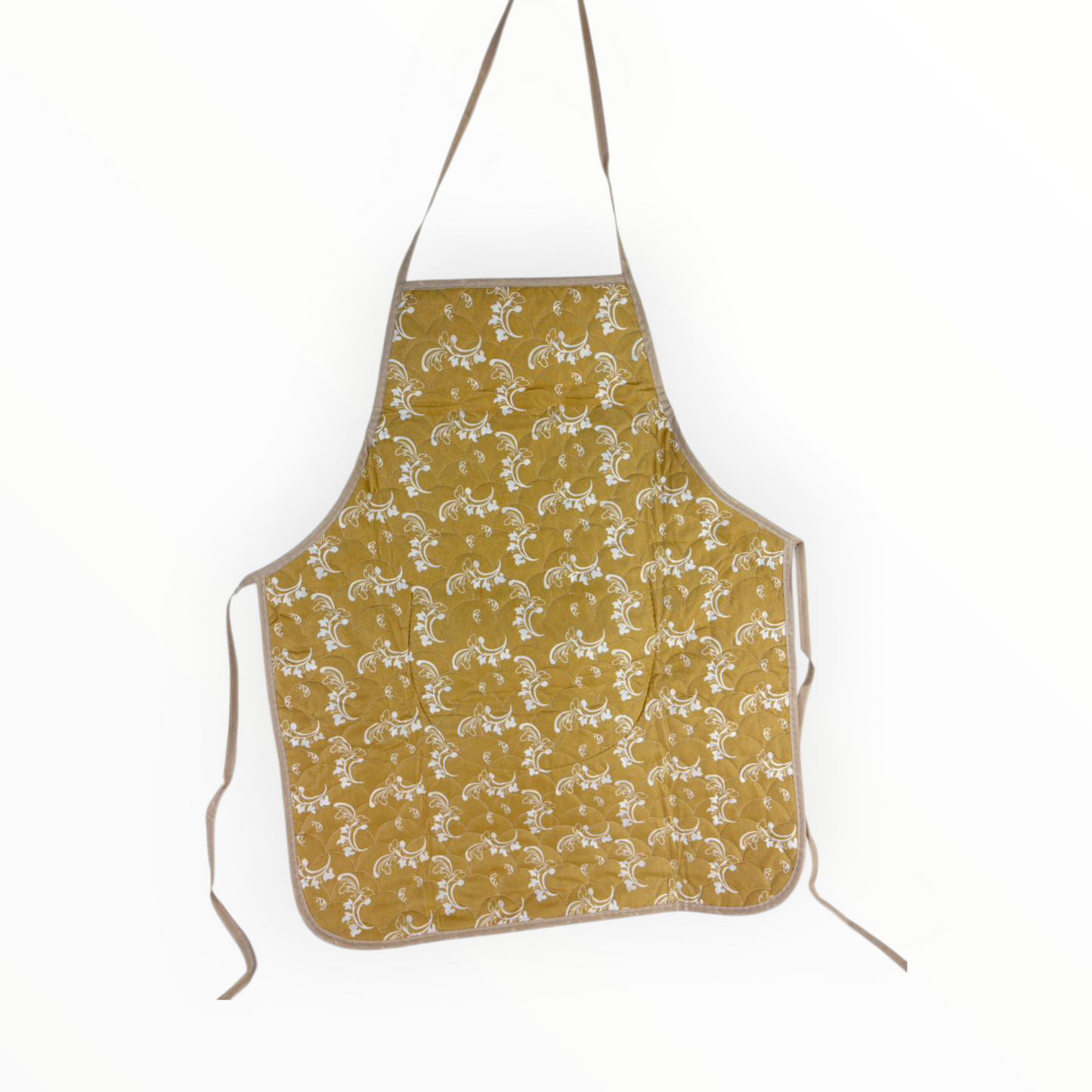 Cotton Kitchen Apron with Front Pocket – Adjustable Cooking & Baking Apron